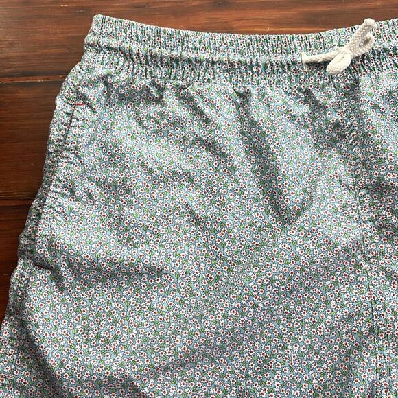 Les LouLous De La Plage ditsy floral elastic waist pull on swim trunks - Picture 2 of 7
